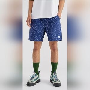UO Katin OTG X Without Walls Men's Trail Short in Ocean Cavern Blue, MED